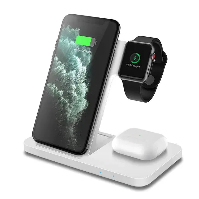 15W Qi Fast Charging Dock Station