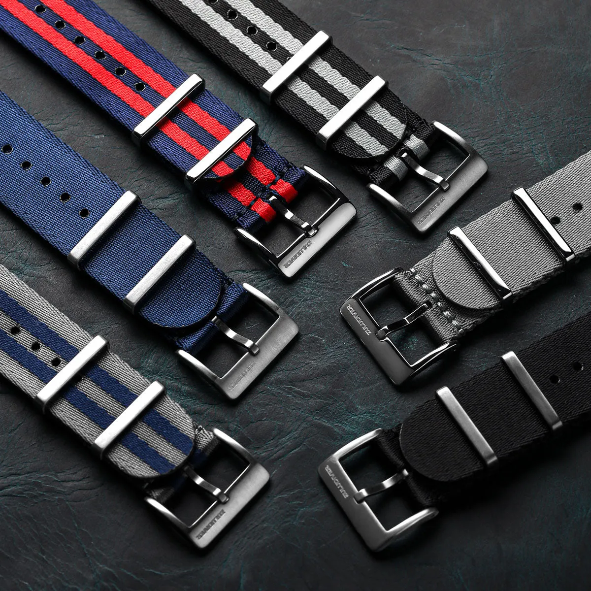 1973 British Military Watch Strap: ARMOURED RECON - Classic Bond, Polished