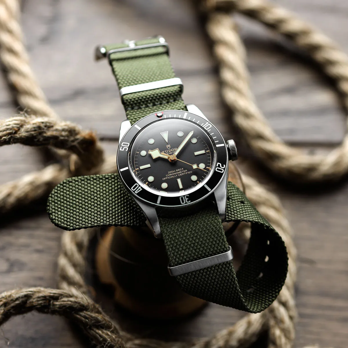 1973 British Military Watch Strap: WARRIOR - Sandhurst