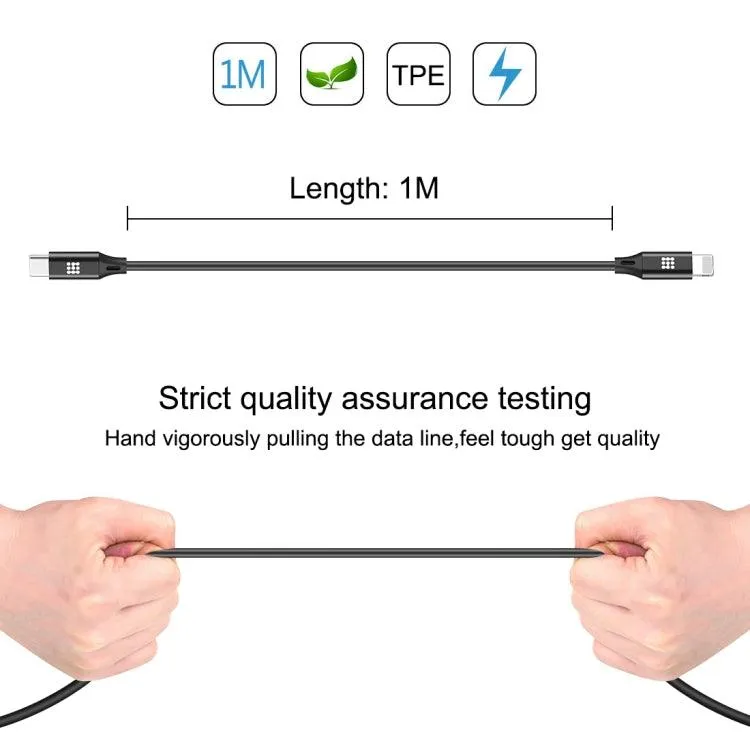 1m USB-C to Lightning OTG Charging and Data Sync Cable for Apple Devices