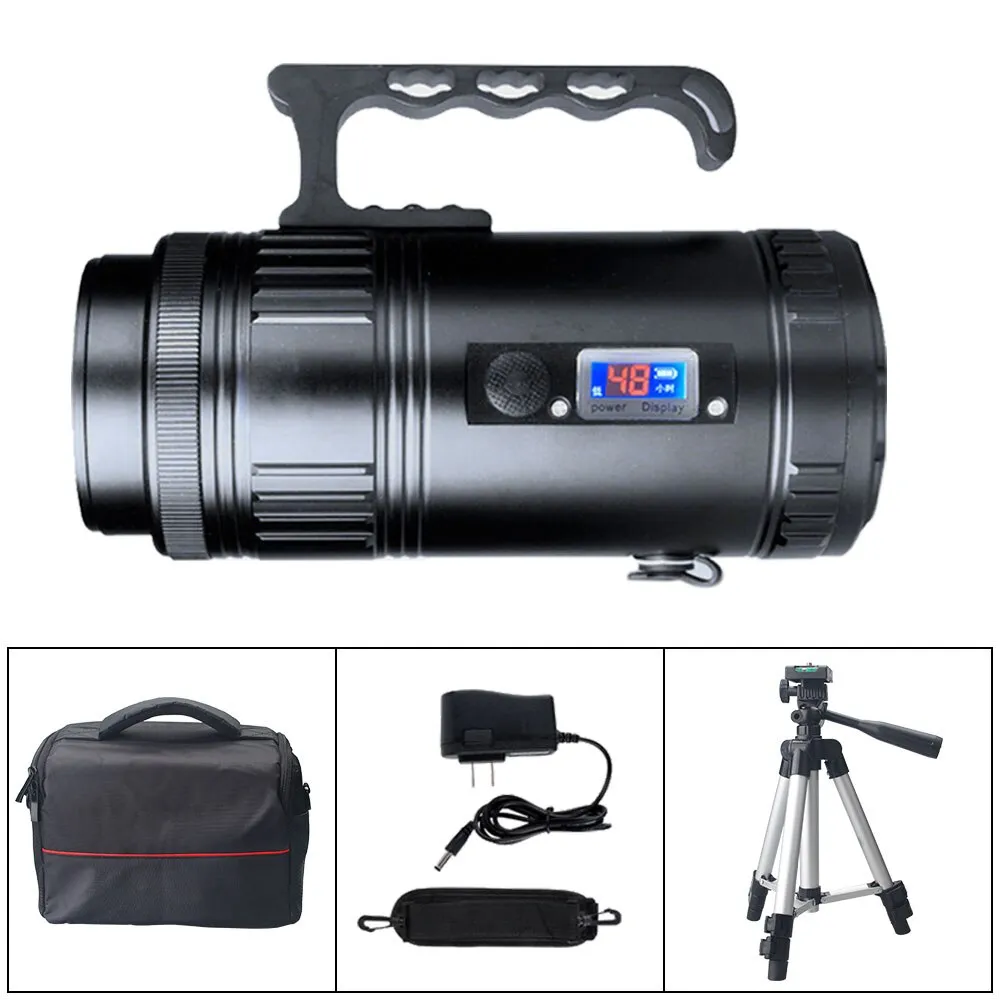 200000LM Lantern LED Flashlight Camping Lantern Powerful