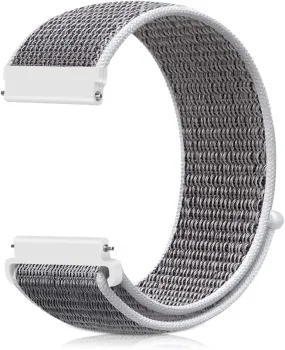 22mm SmartWatch Sport Loop Nylon Bands Seashell