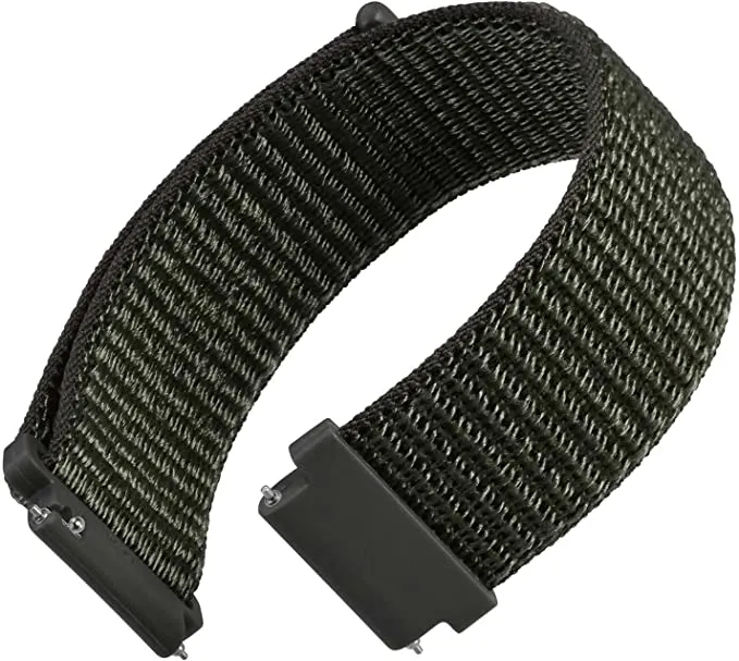 22mm SmartWatch Sport Loop Nylon Bands Seashell