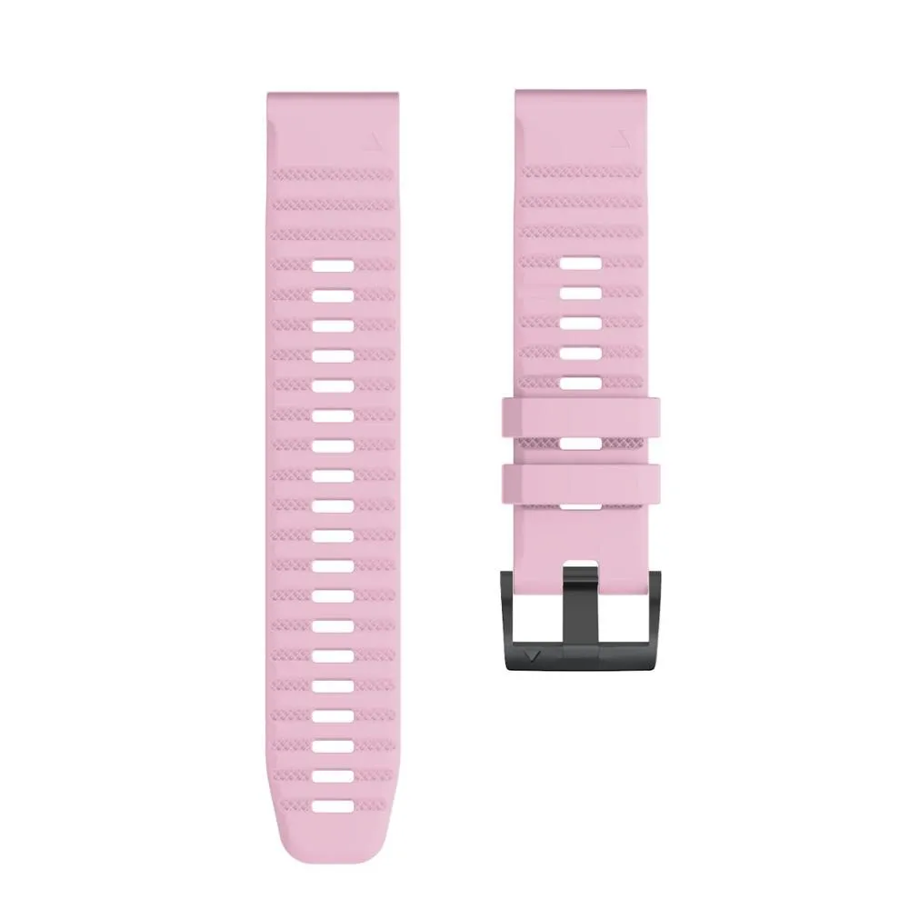 26mm 22mm Band for Garmin Fenix 6X/ 6X Pro/5X/3 Soft Silicone Strap for Fenix Smartwatch Accessories