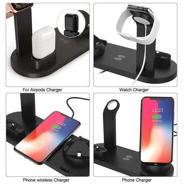 4-in-1 Wireless Charging Dock Station