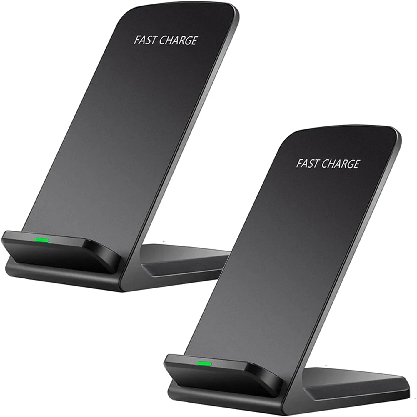 5 Core Charger Black Portable Wireless Charging 10W Black 2pcs