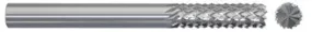 781-001010: 3/32 in. Dia., 3/8 in. Length Of Cut, 1-1/2 in. Overall Length Carbide Router Mill; Diamond Cut, Style B- Burr End Cut, BRIGHT, USA