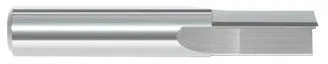 787-930002: 1/8 in. Dia., 1/2 in. Length Of Cut, 1-1/2 in. Overall Length Carbide Router Mill; Straight Flute, Square End, BRIGHT, USA