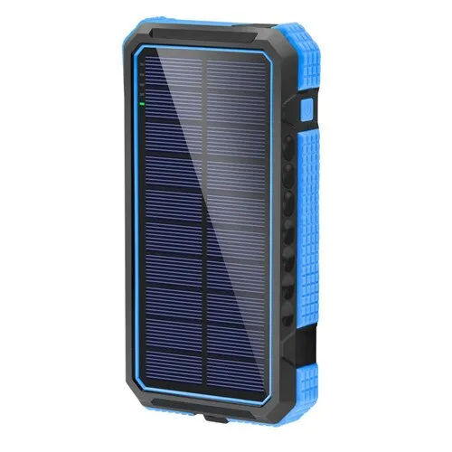 80000mAh Solar Power Bank Wireless Charging Waterproof Portable External Battery One-way Quick Charger for Xiaomi Iphone Samsung