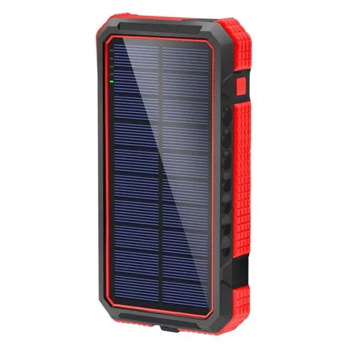 80000mAh Solar Power Bank Wireless Charging Waterproof Portable External Battery One-way Quick Charger for Xiaomi Iphone Samsung