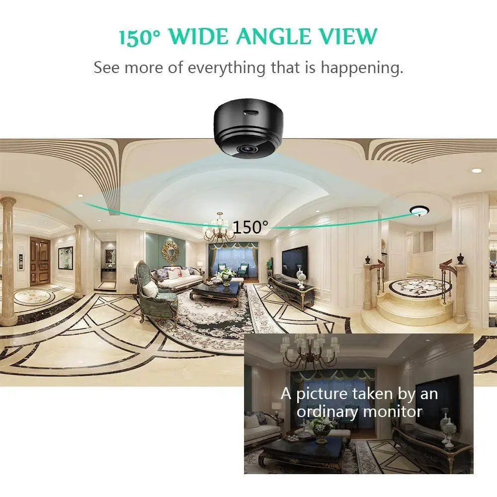 A9 WIFI Mini Camera Home Secrety HD 1080P-A9 Mini Camera