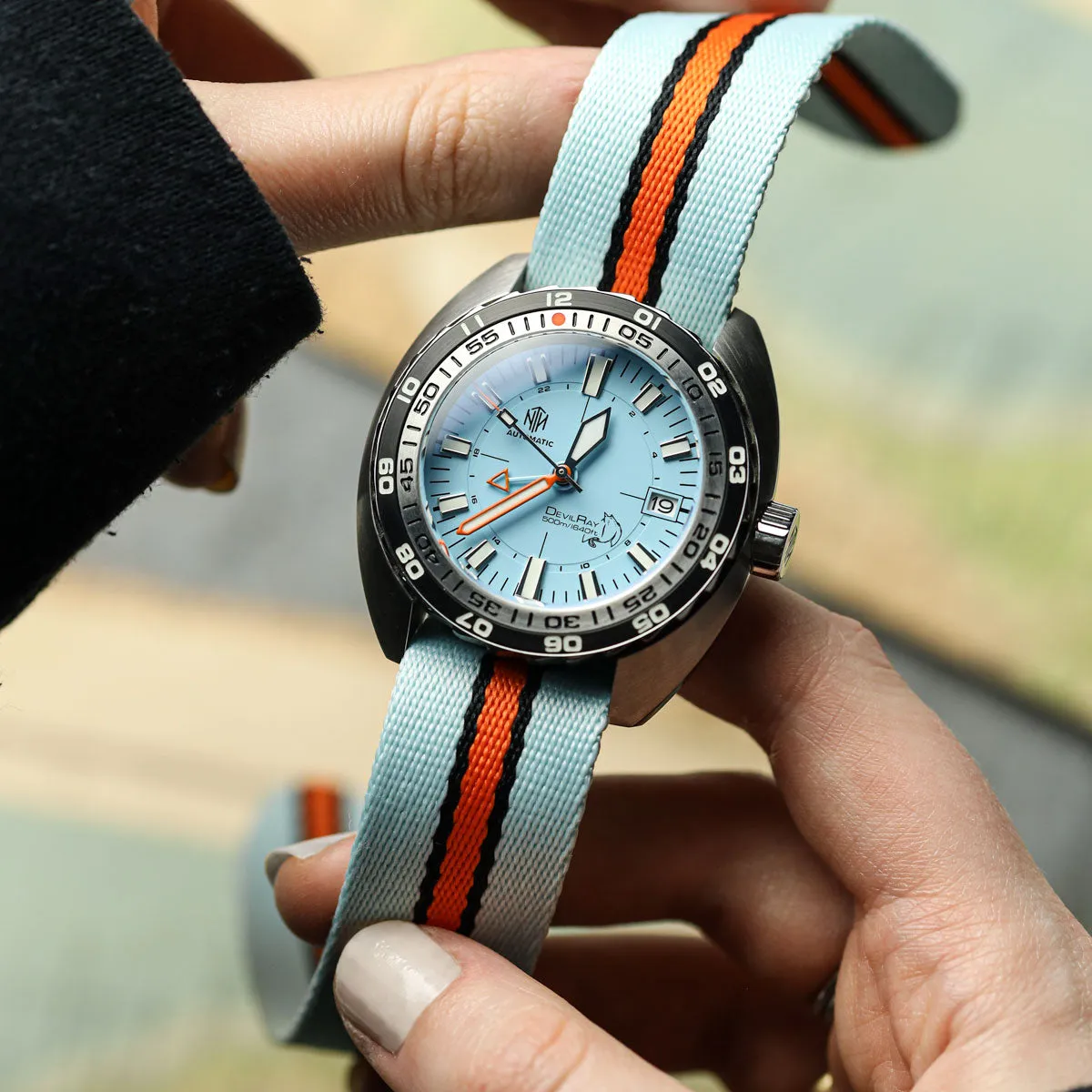 ADDITIONAL - Apex Nylon OctoPod Watch Strap - Navy Blue