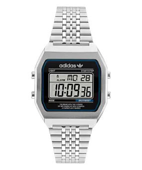 Adidas Unisex Digital Two Stainless Steel Watch AOST22072