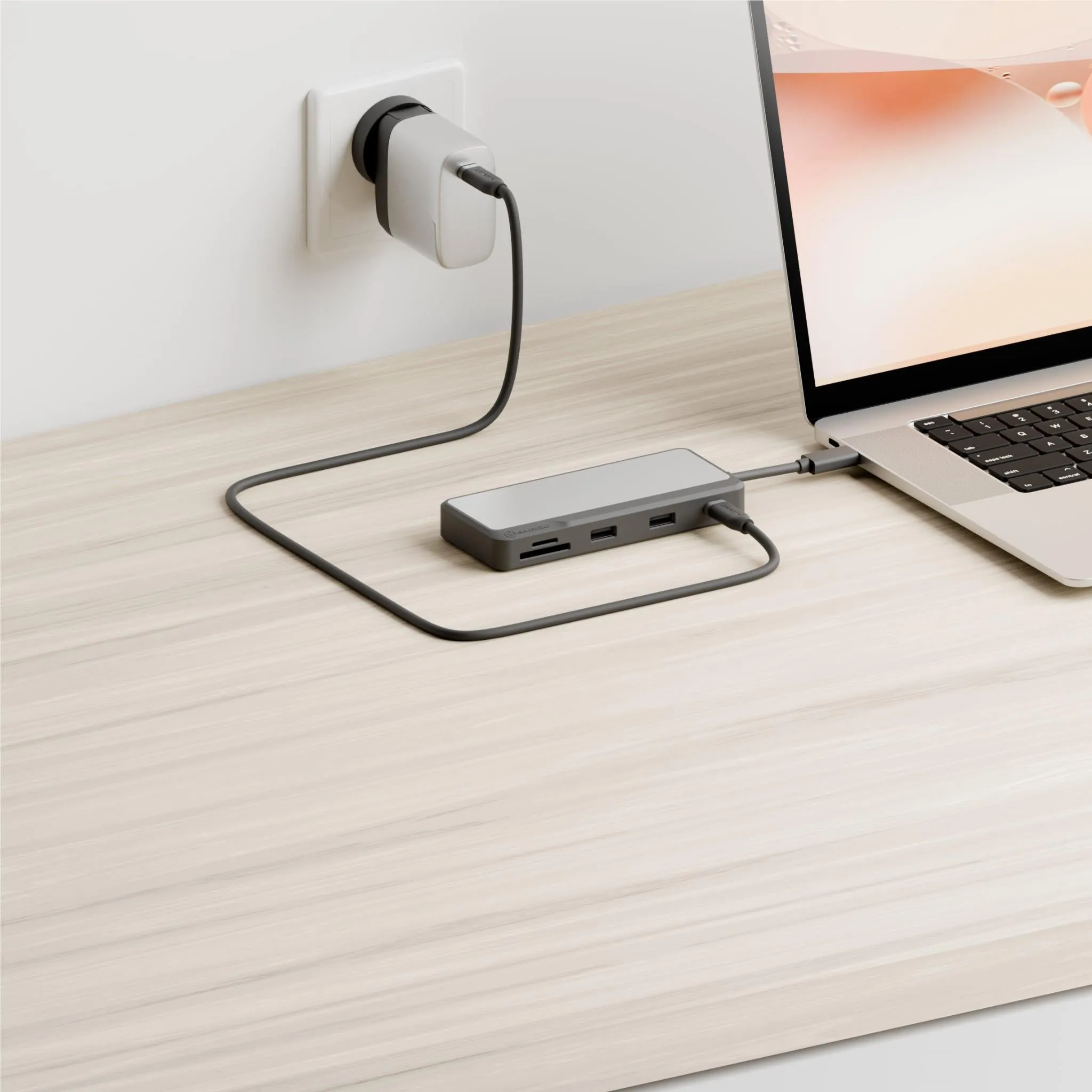 Alogic Fusion Pro AXIS USB-C 8-in-1 Dual Display Dock