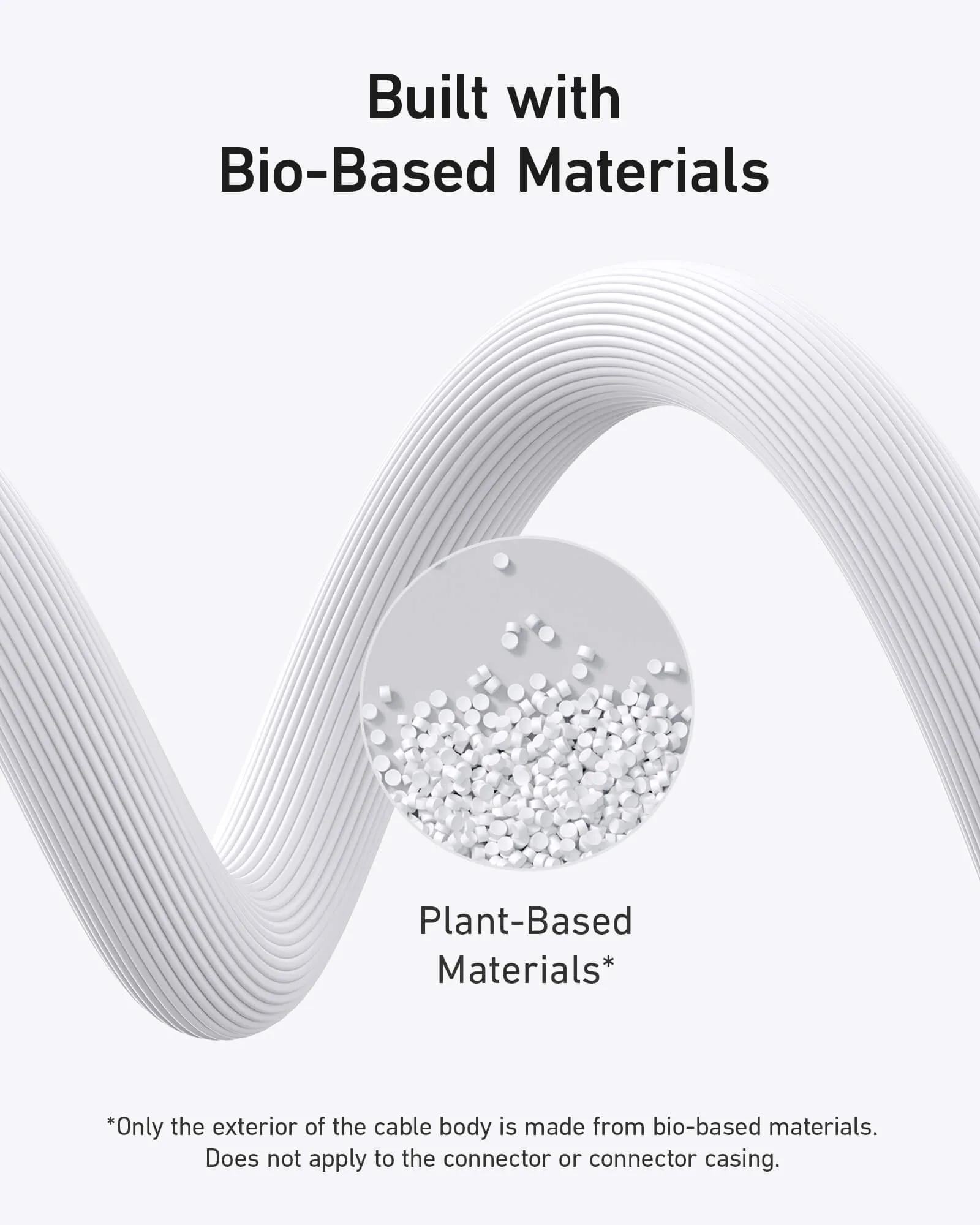 Anker 542 USB-C to Lightning Charging Cable (Bio-Based)