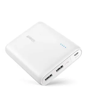 Anker PowerCore 13000, Compact 13000mAh 2-Port Ultra-Portable Phone Charger Power Bank for iPhone, iPad, Samsung Galaxy