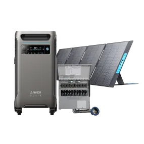 Anker SOLIX F3800   Home Backup Kit   400W Solar Panel