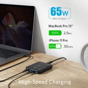 Ankerwork PowerPort Atom III Slim Wall Charger (Four Ports)