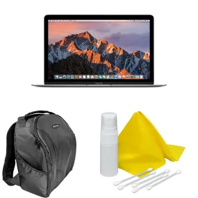 Apple 12&quot; MacBook (Space Gray) MNYF2LL/A Starter Bundle