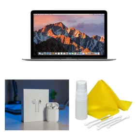 Apple 12&quot; MacBook (Space Gray) MNYF2LL/A Ultimate Bundle