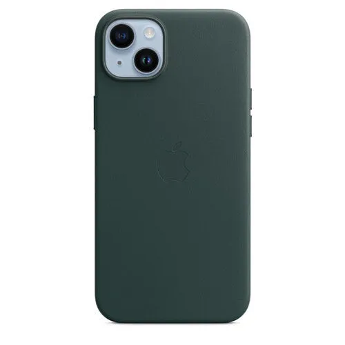 Apple iPhone 14 Plus Leather Case with MagSafe - Forest Green