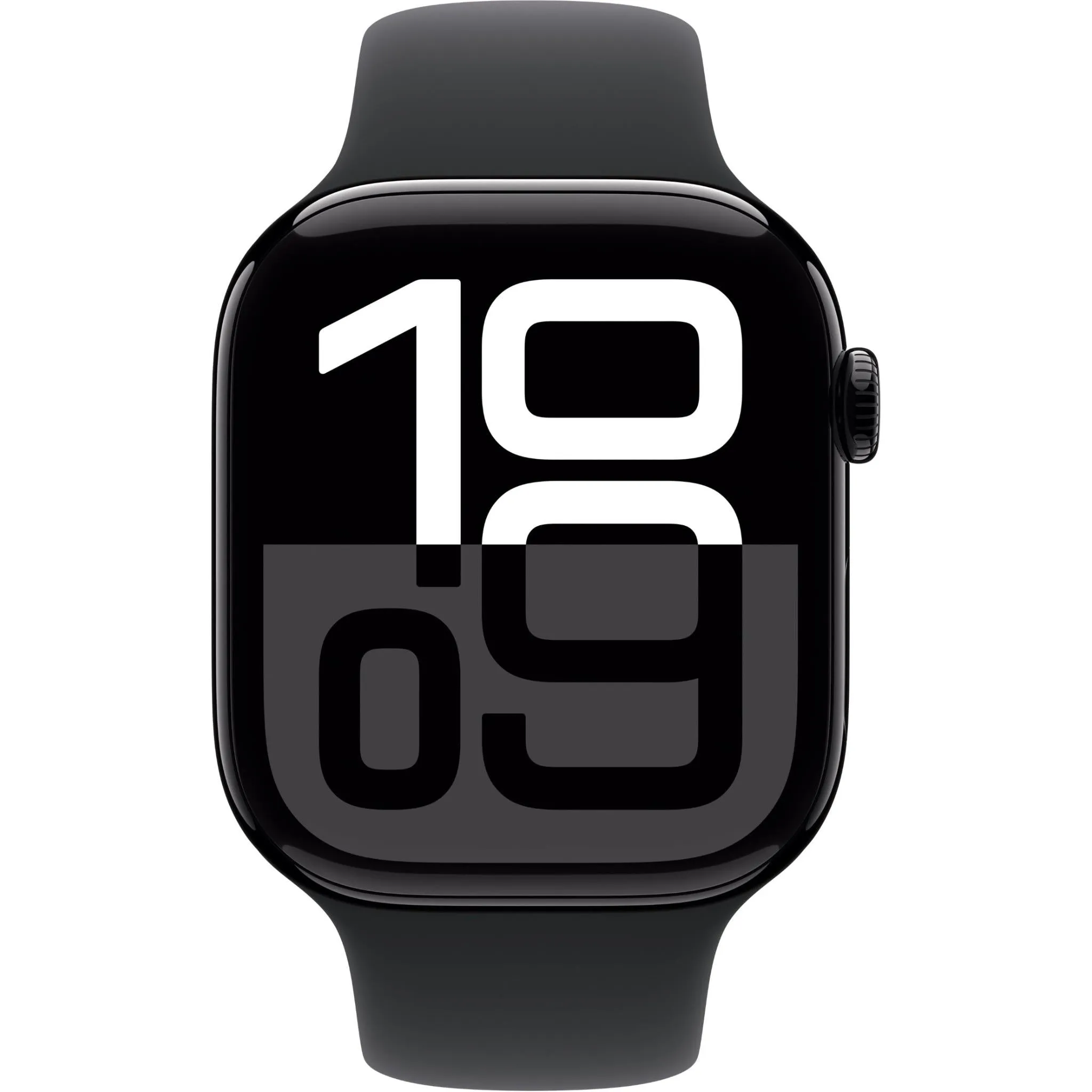 Apple Watch Series 10 46mm Jet Black Aluminium Case GPS   Cellular Sport Band (M/L)[Black]