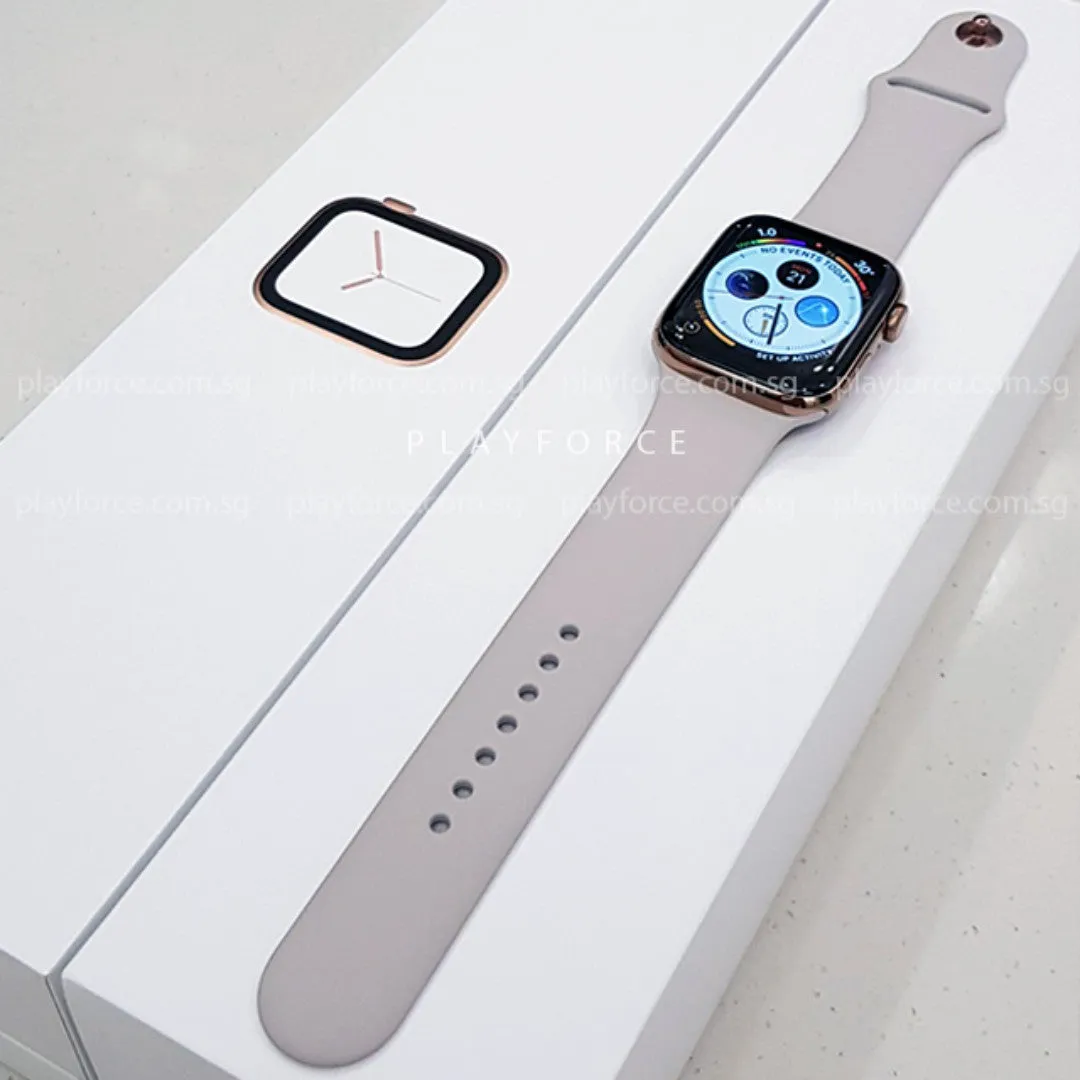 Apple Watch (Series 4, 44mm, Stainless Steel, GPS   Cellular)