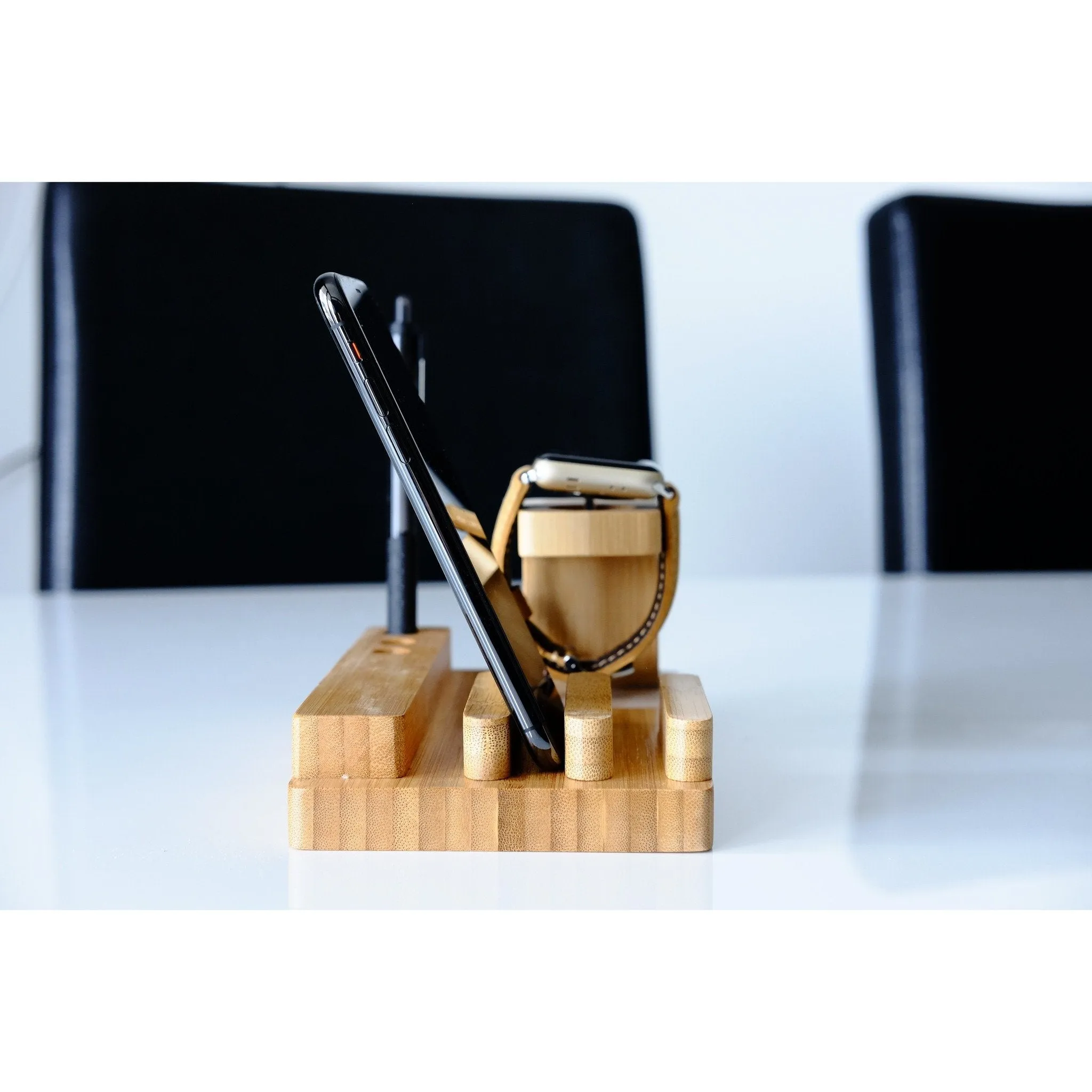 Apple Watch Stand - Bamboo Advanced