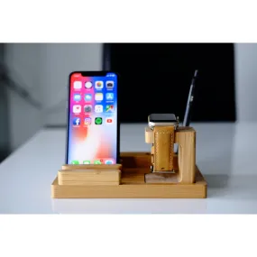 Apple Watch Stand - Bamboo Advanced