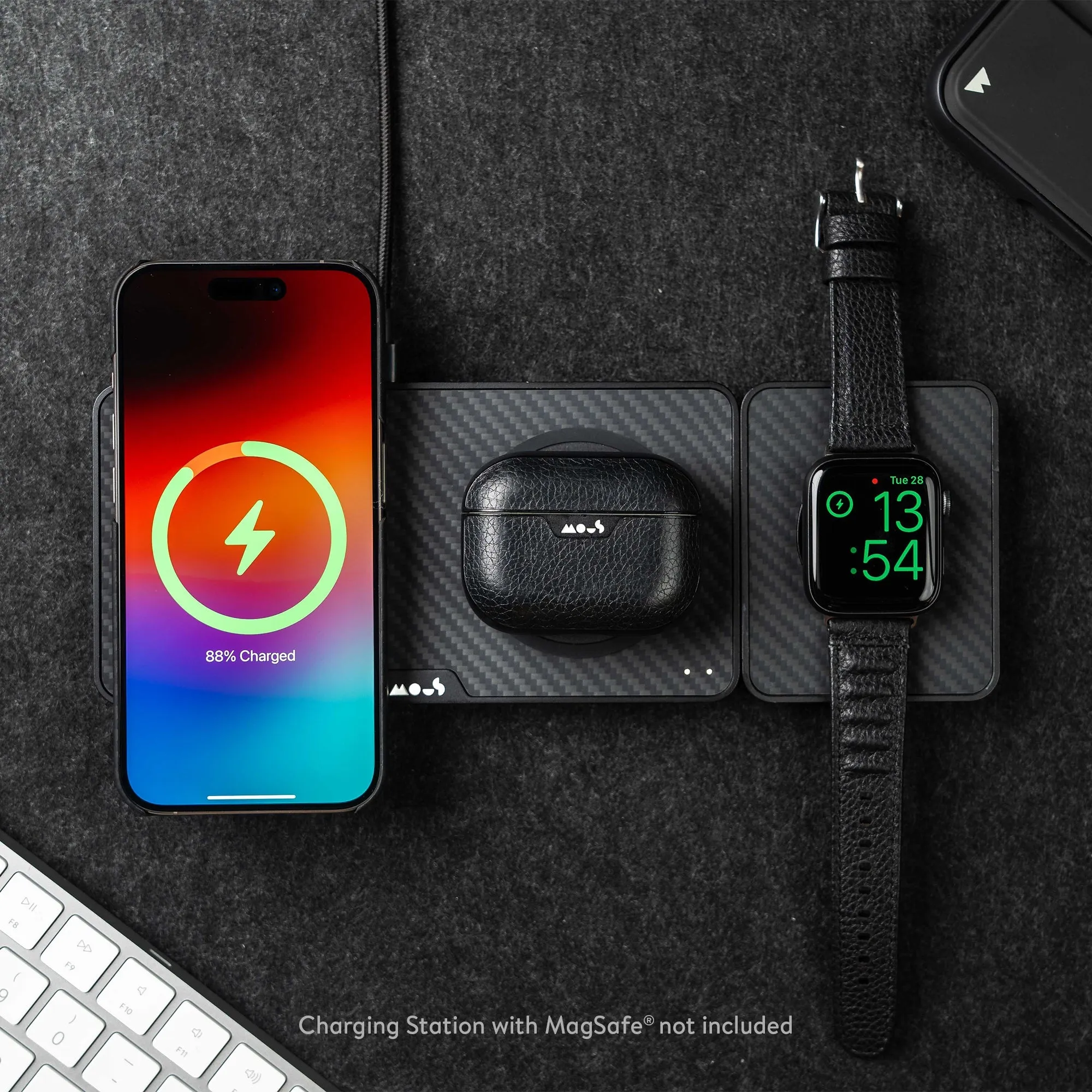 Aramid Fibre Elevated Apple Watch® Charger