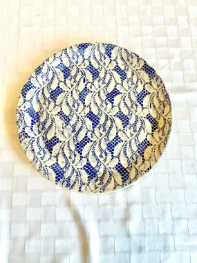 Arbor Lapis Charger Plate Cobalt