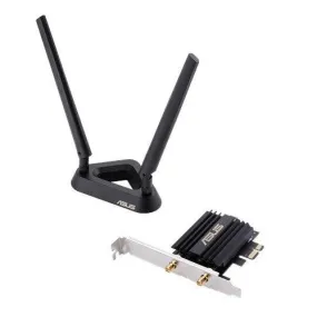 ASUS AX 3000 (2402Mbps 574Mbps) | IEEE 802.11 ax | Bluetooth 5.0 | 2.4 GHz | 5 GHz (PCE-AX58BT)