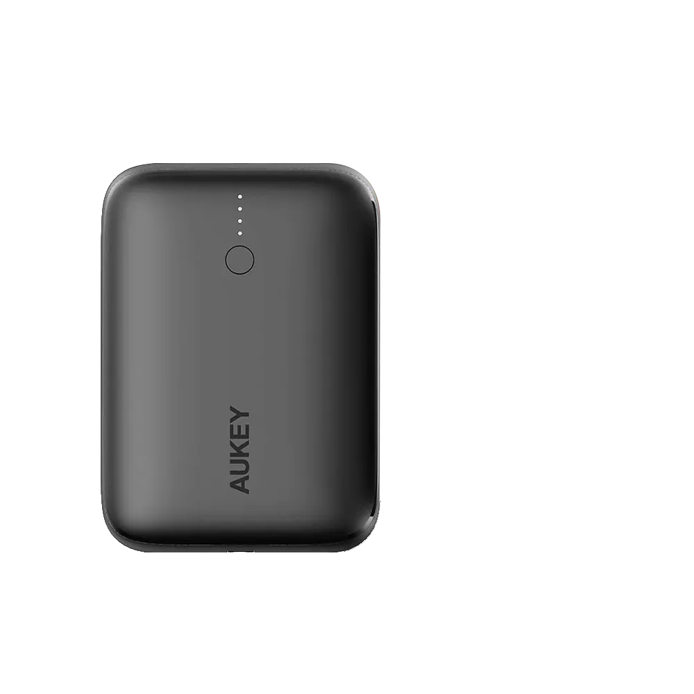 Aukey 10000mah Power Bank with 18W Power deliver and Qc 3.0 High-Speed Charging Technology Phone Charger