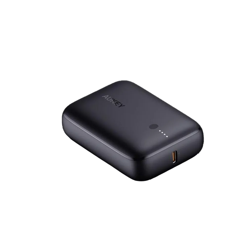 Aukey 10000mah Power Bank with 18W Power deliver and Qc 3.0 High-Speed Charging Technology Phone Charger