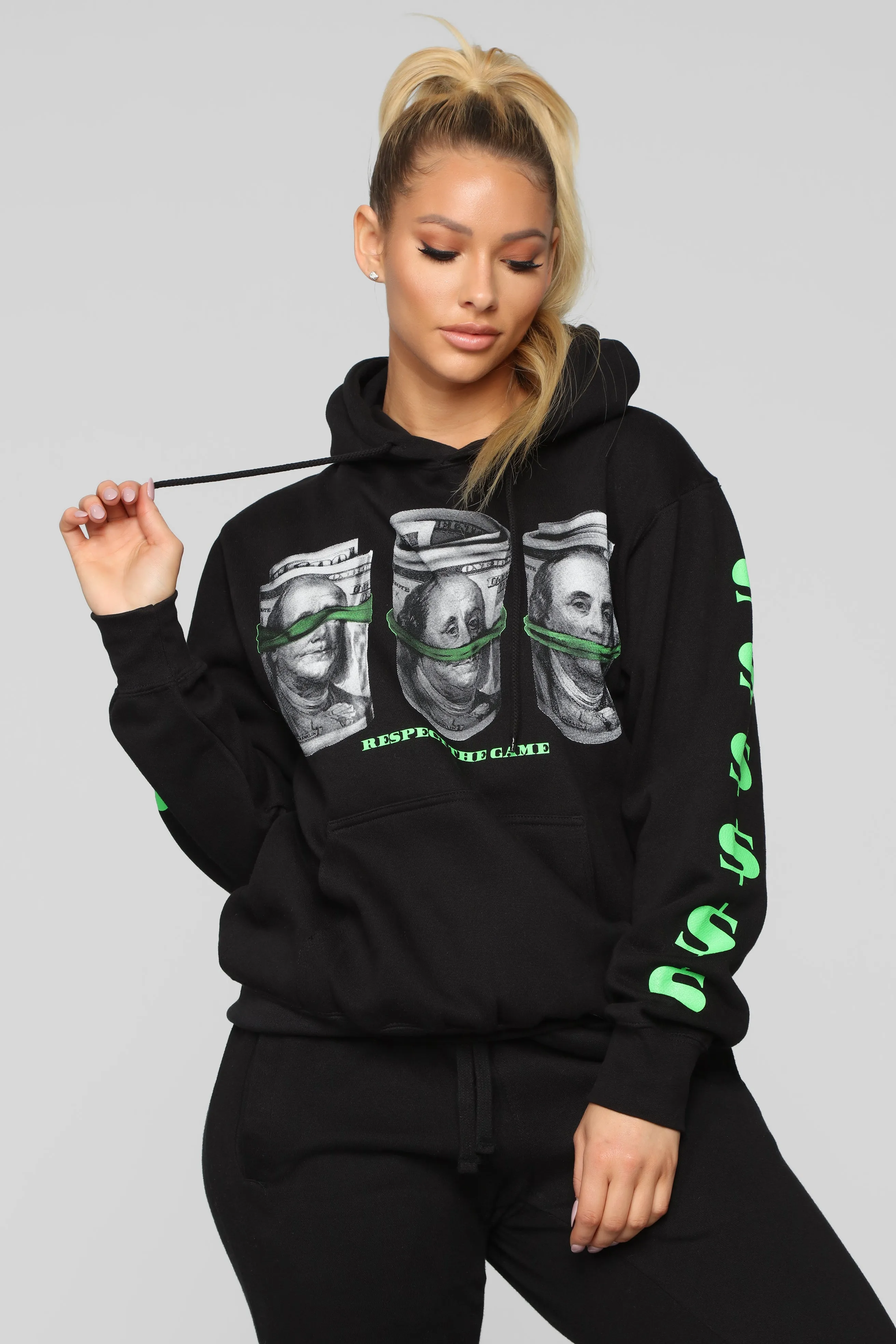 Bank Rolls Sweatshirt - Black