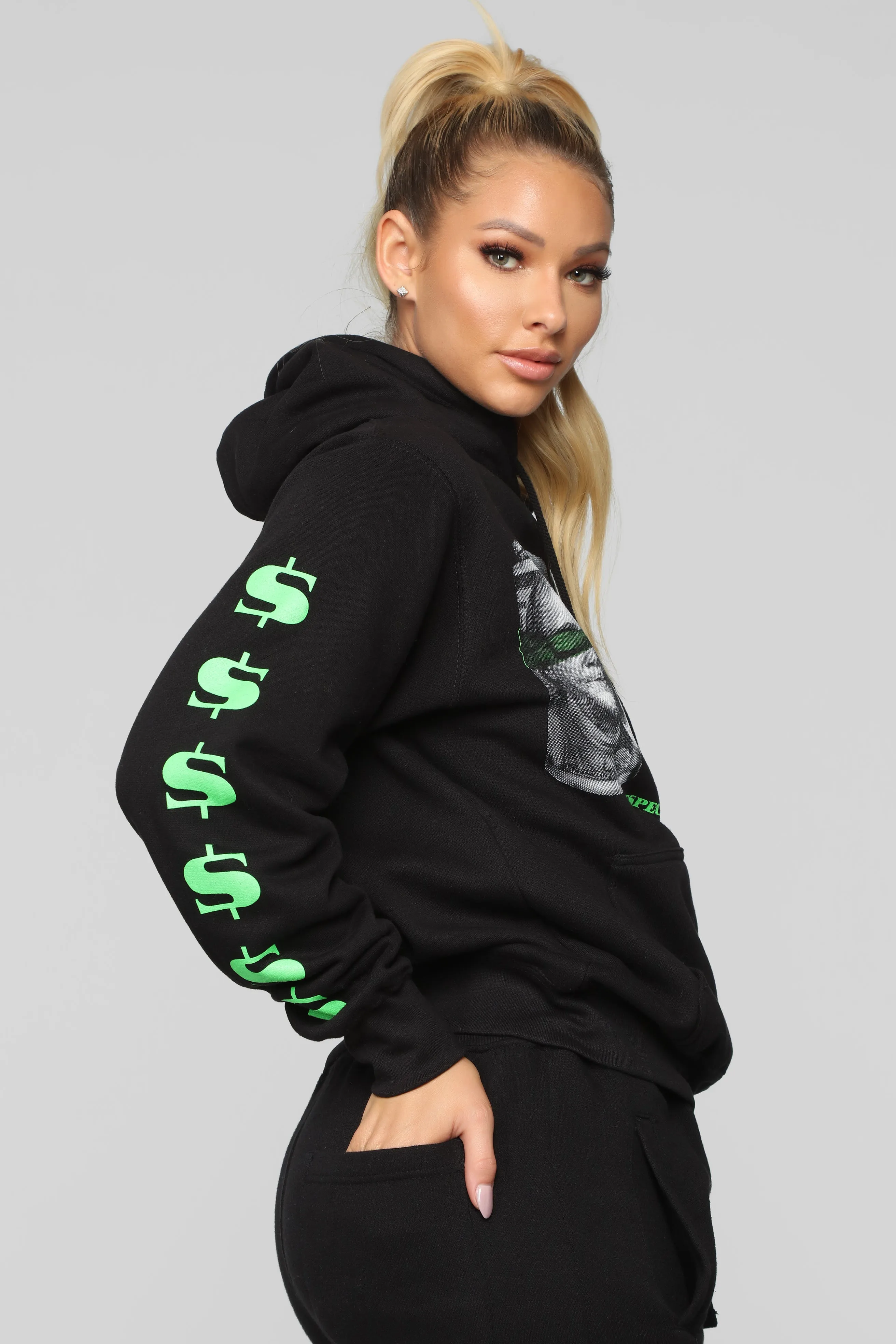 Bank Rolls Sweatshirt - Black