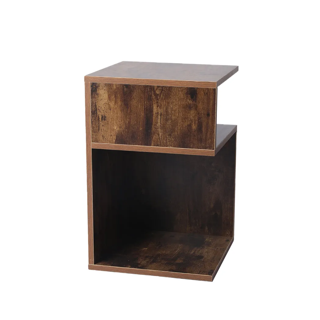 Bedside Tables Drawers Side Table Wood Nightstand Storage Cabinet Bedroom