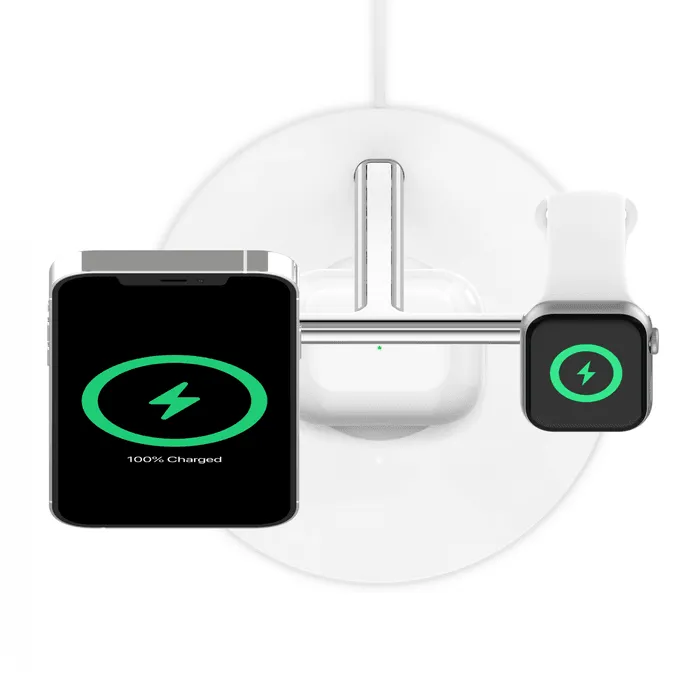 Belkin BoostCharge Pro 3-in-1 Wireless Charger with MagSafe 15W