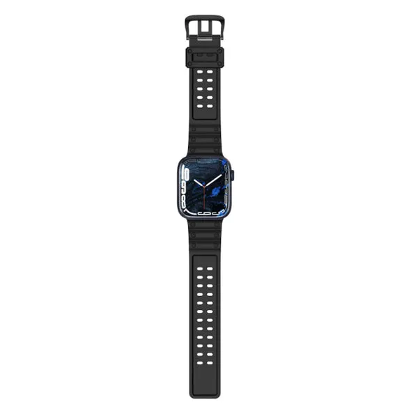 Black TPU Apple Watch Band 黑色 TPU Apple 錶帶 KCWATCH1301