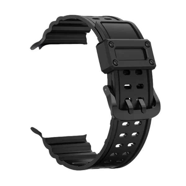 Black TPU Apple Watch Band 黑色 TPU Apple 錶帶 KCWATCH1301