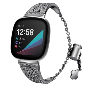 Blossom Stainless Steel Fitbit Versa Band