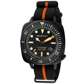 Briston Black Diver Pro Automatic Watch 20644.PBAM.B.35.NBO