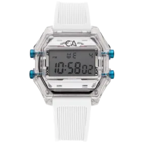 California Watch Co. Venice Beach Digital Clear White