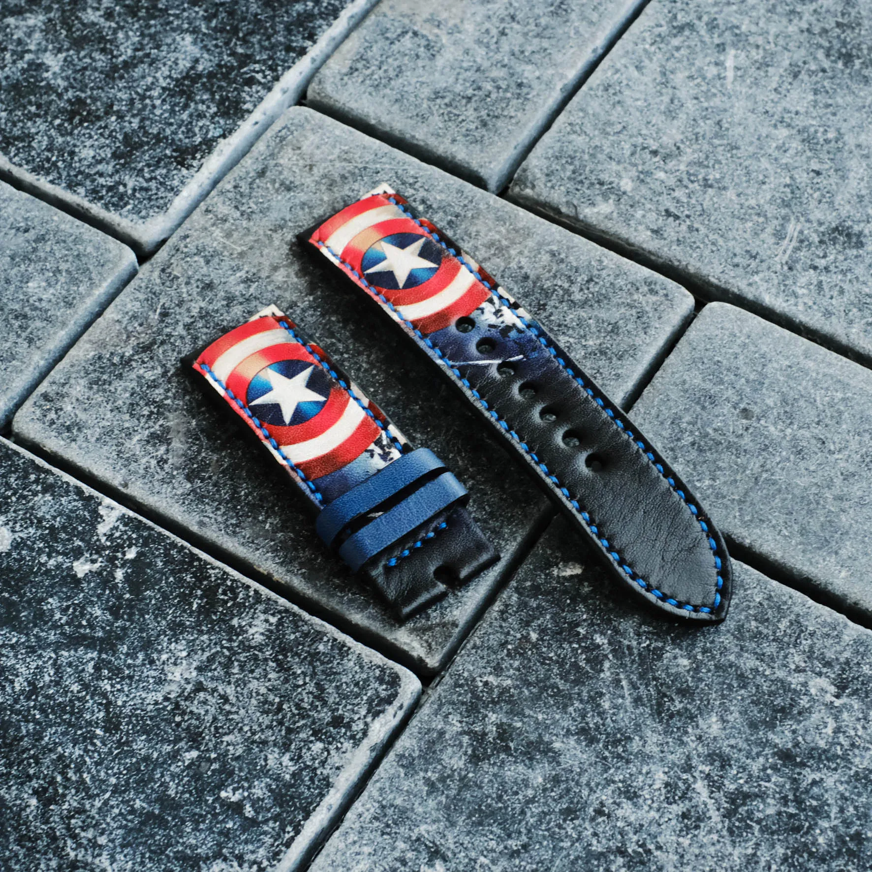 Captain America Watch Strap For Samsung Galaxy Watch