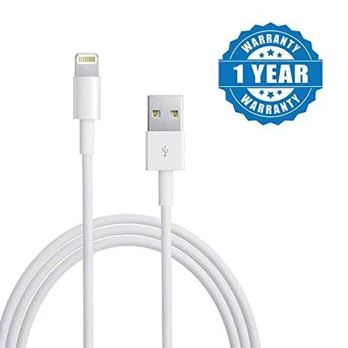 Captcha White 8 Pin Lightning To Usb Data Charging Cable Compatible With Iphone 5 5S 5C 6 6S 6  6S  7 7  Ipad Air Ipad Mini Ipod Nano And Ipod Touch Devices