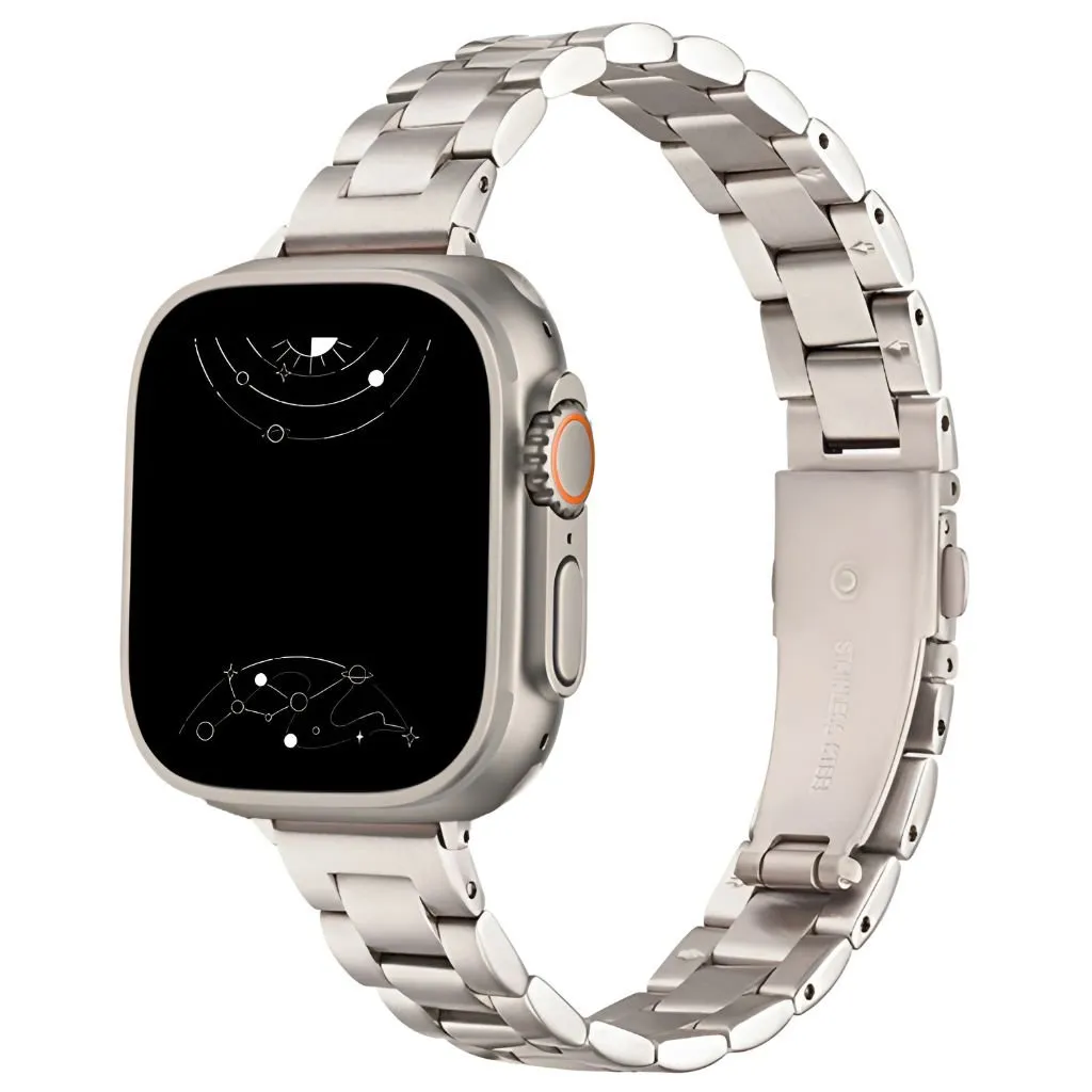 Captiva Stainless Steel Slim Band