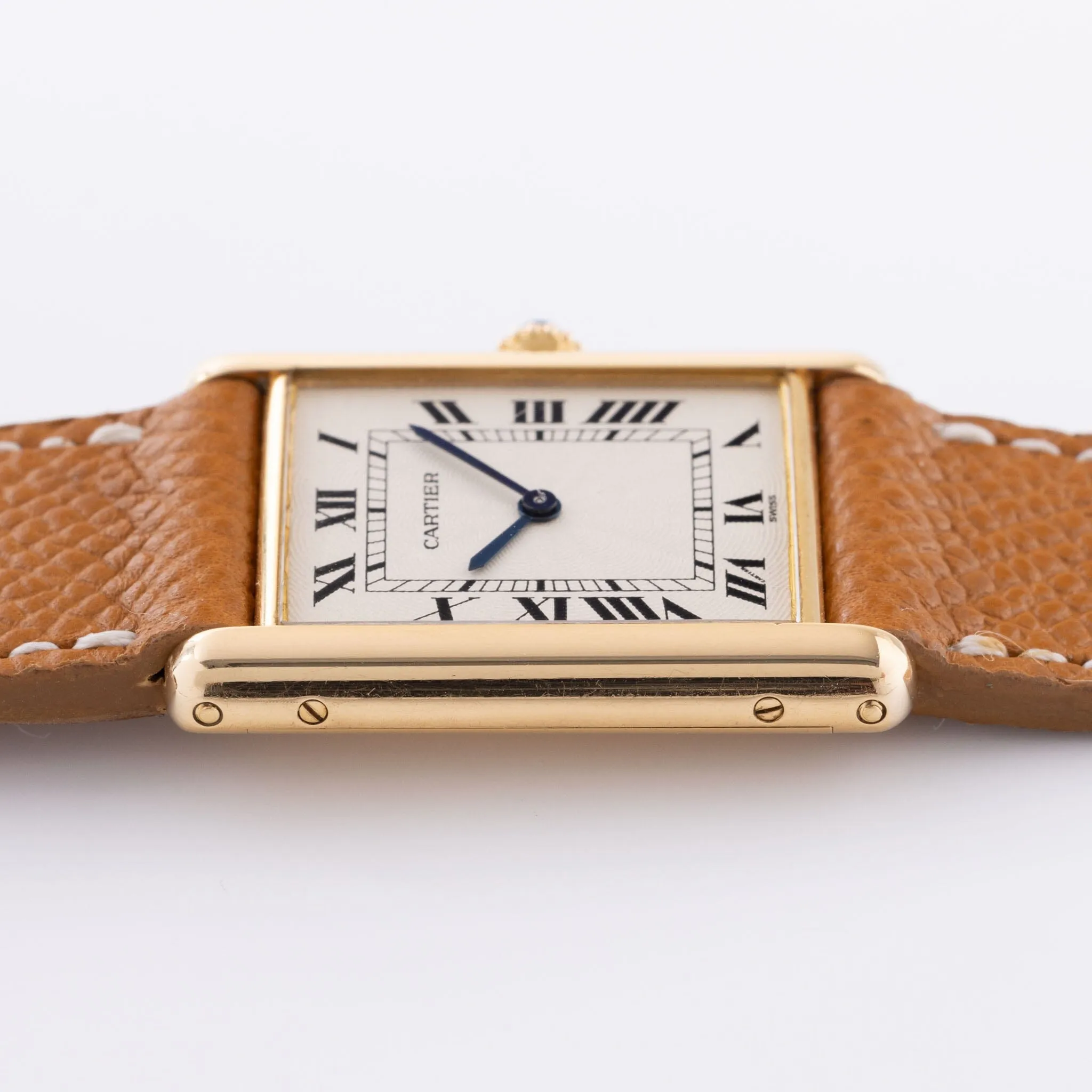 Cartier Tank Louis 18kt Yellow Gold Mechanical Movement 1990s