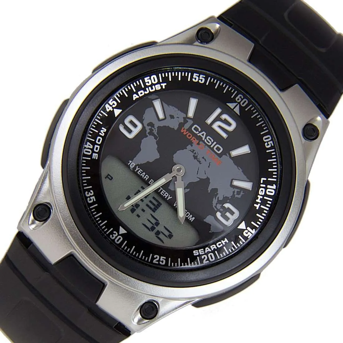 Casio AW-80-1A2 Black Resin Watch for Men