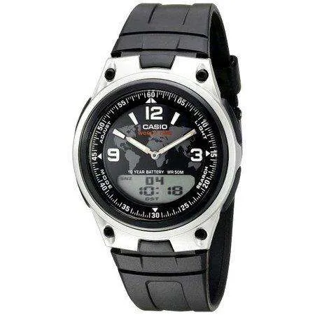 Casio AW-80-1A2 Black Resin Watch for Men