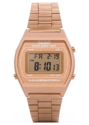 CASIO CLASSIC DIGITAL WATCH ROSE GOLD B640WC-5A